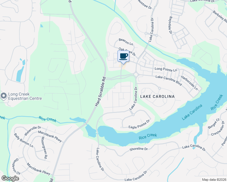 map of restaurants, bars, coffee shops, grocery stores, and more near 560 Barrimore Drive in Columbia