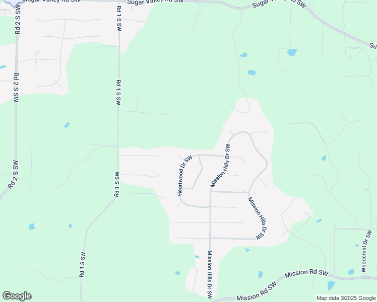map of restaurants, bars, coffee shops, grocery stores, and more near 33 Heartwood Drive Southwest in Cartersville