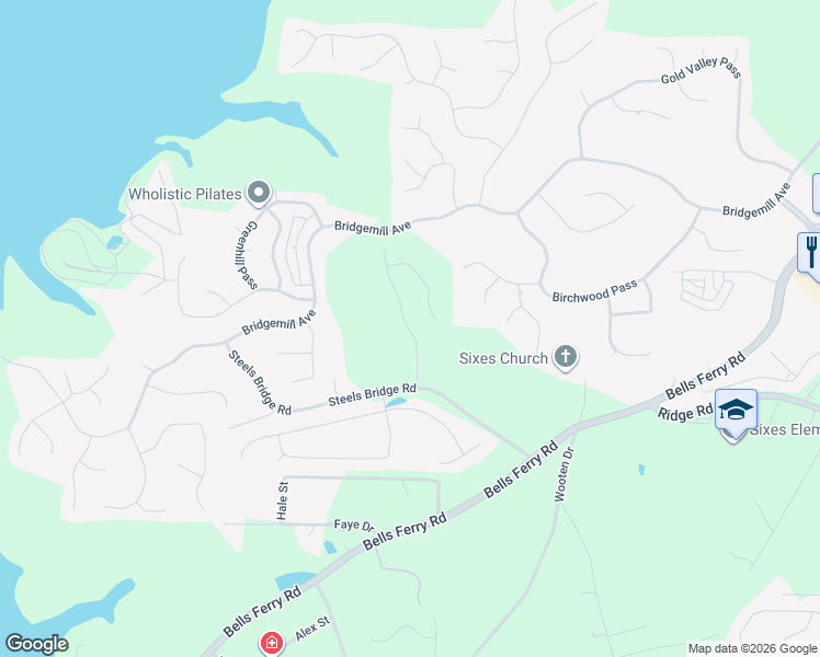 map of restaurants, bars, coffee shops, grocery stores, and more near 142 Henley Street in Canton