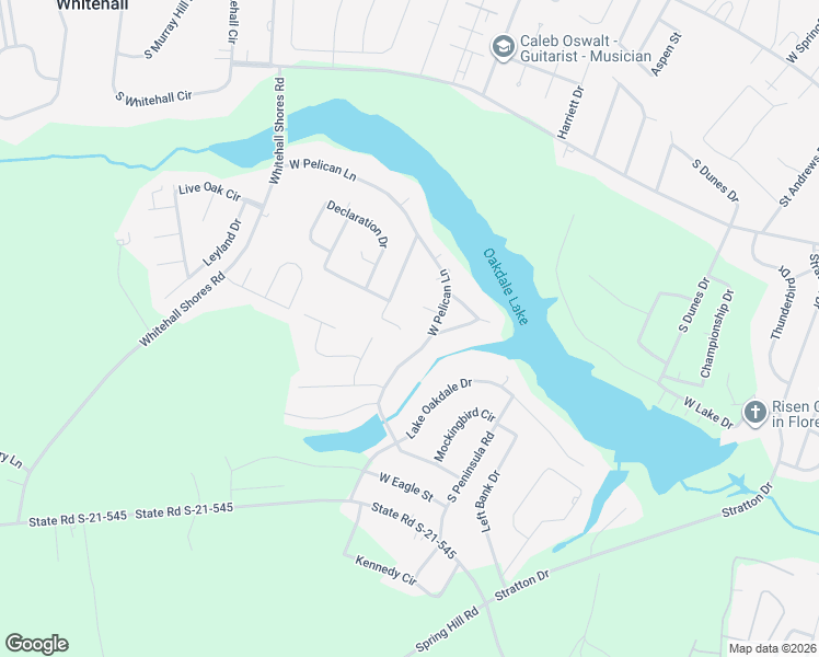 map of restaurants, bars, coffee shops, grocery stores, and more near 4029 West Pelican Lane in Florence