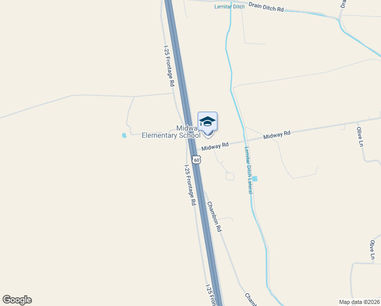 map of restaurants, bars, coffee shops, grocery stores, and more near 65 Midway Road in Lemitar