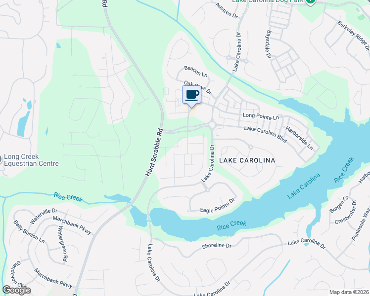map of restaurants, bars, coffee shops, grocery stores, and more near 530 Barrimore Drive in Columbia