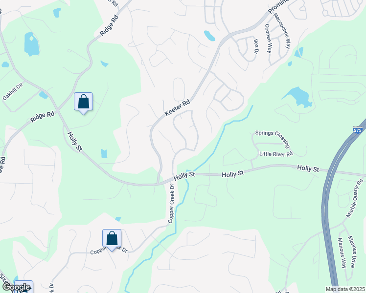 map of restaurants, bars, coffee shops, grocery stores, and more near 126 Drury Lane in Canton