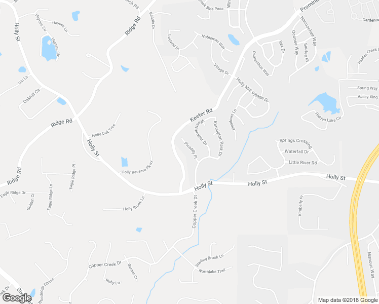 map of restaurants, bars, coffee shops, grocery stores, and more near 203 Picadilly Place in Canton