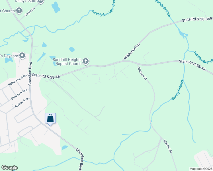 map of restaurants, bars, coffee shops, grocery stores, and more near 13 Lucerne Drive in Elgin