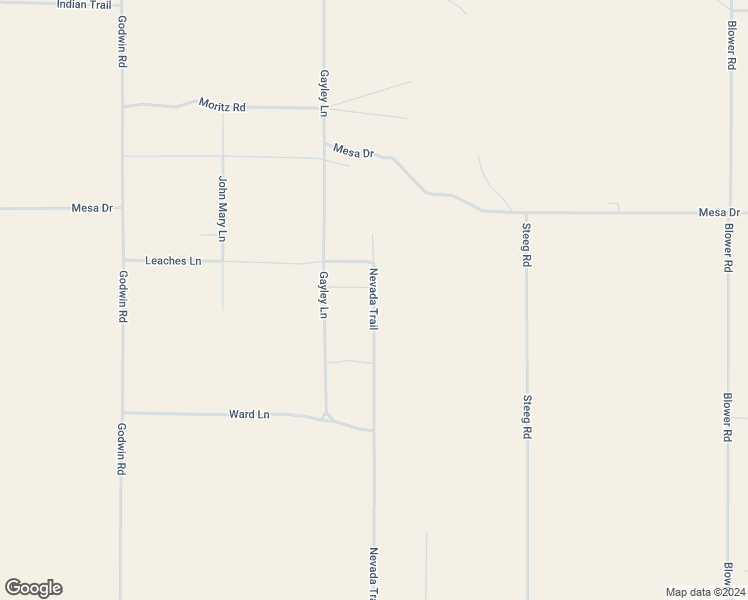 map of restaurants, bars, coffee shops, grocery stores, and more near 4215 Nevada Trail in Twentynine Palms