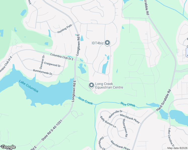 map of restaurants, bars, coffee shops, grocery stores, and more near 736 South Sage Drop Road in Blythewood