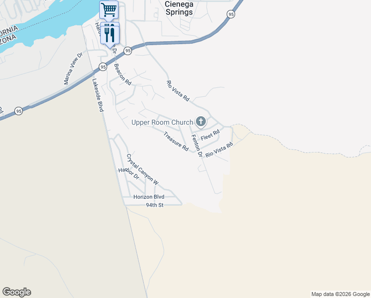 map of restaurants, bars, coffee shops, grocery stores, and more near 10618 Fenton Dr in Parker