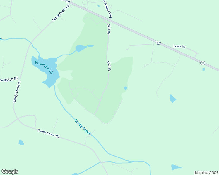 map of restaurants, bars, coffee shops, grocery stores, and more near 583 Club Drive in Commerce
