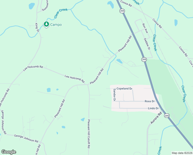 map of restaurants, bars, coffee shops, grocery stores, and more near 560 Pleasant Hill Road in Boaz
