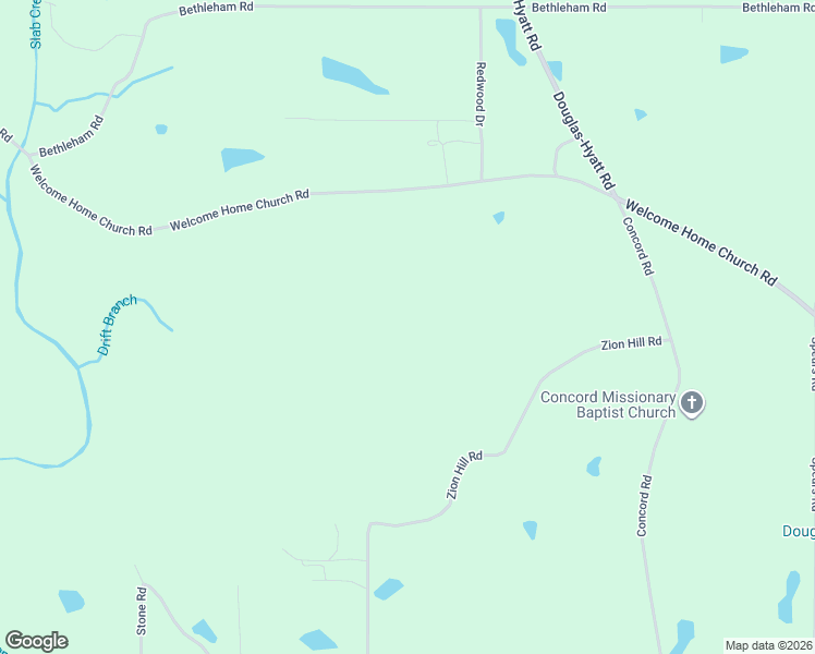 map of restaurants, bars, coffee shops, grocery stores, and more near 2625 Welcome Home Church Road in Horton
