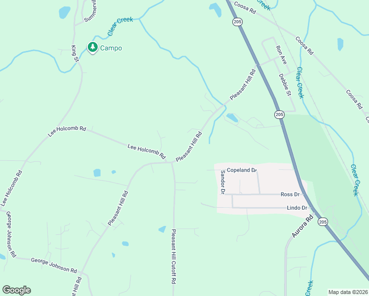 map of restaurants, bars, coffee shops, grocery stores, and more near 560 Pleasant Hill Road in Boaz