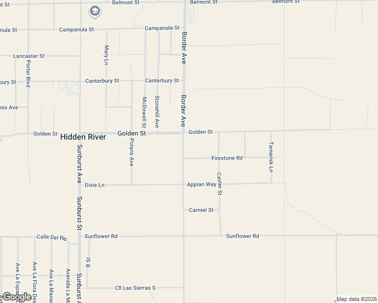 map of restaurants, bars, coffee shops, grocery stores, and more near 4183 Border Avenue in Joshua Tree