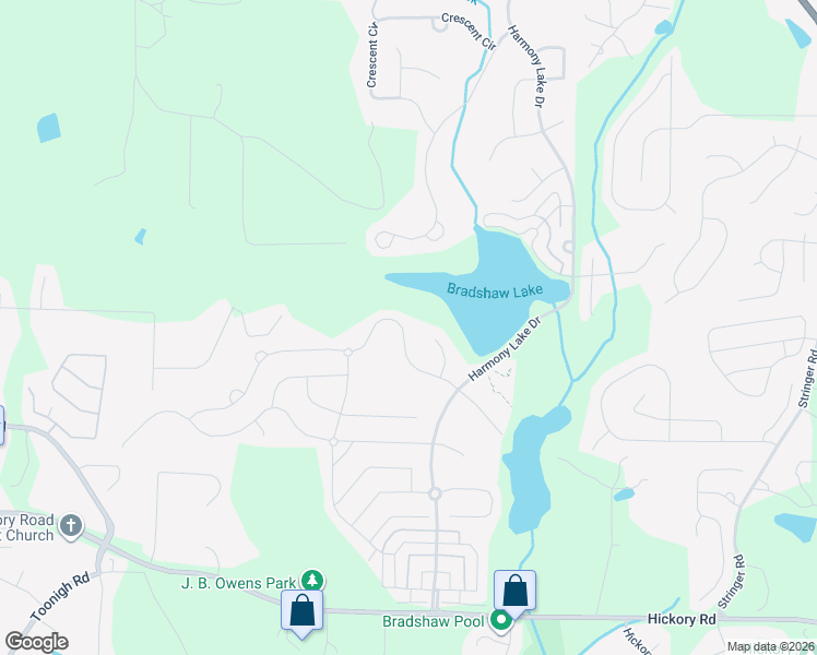 map of restaurants, bars, coffee shops, grocery stores, and more near 136 Edgewater Trail in Canton