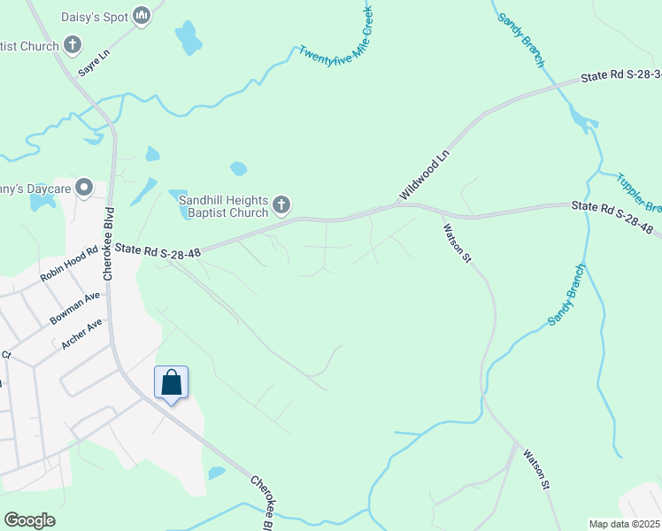 map of restaurants, bars, coffee shops, grocery stores, and more near 4 Aubrey Lane in Elgin
