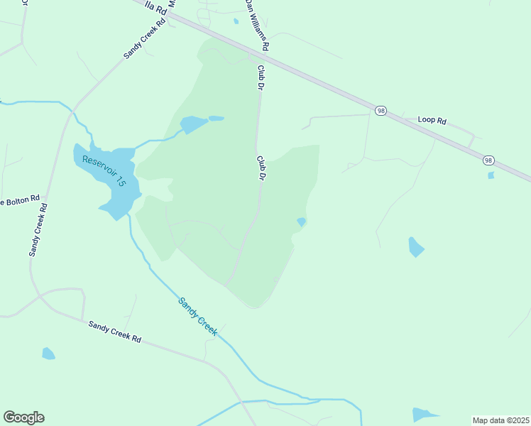 map of restaurants, bars, coffee shops, grocery stores, and more near 583 Club Drive in Commerce