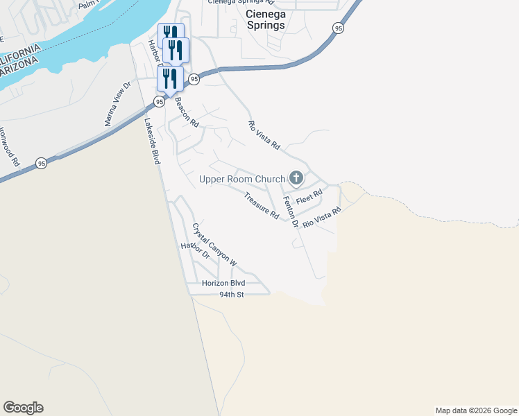 map of restaurants, bars, coffee shops, grocery stores, and more near 31736 Treasure Road in Parker