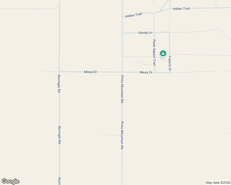 map of restaurants, bars, coffee shops, grocery stores, and more near 4200 Pinto Mountain Road in Twentynine Palms