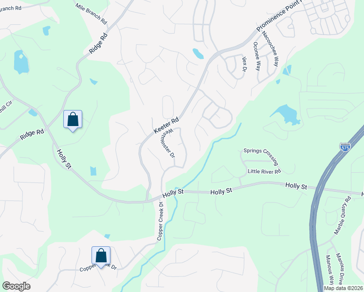 map of restaurants, bars, coffee shops, grocery stores, and more near 517 Kensington Park Drive in Canton