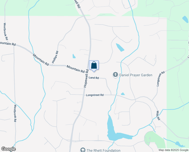 map of restaurants, bars, coffee shops, grocery stores, and more near 3020 Land Road in Milton
