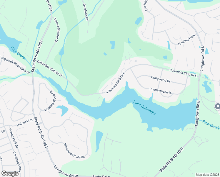 map of restaurants, bars, coffee shops, grocery stores, and more near 221 Columbia Club Drive West in Blythewood
