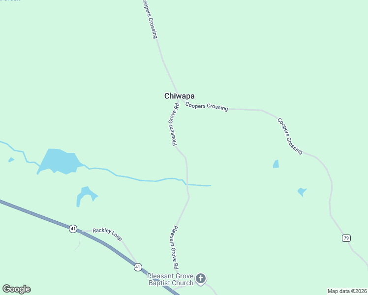 map of restaurants, bars, coffee shops, grocery stores, and more near 796 Pleasant Grove Road in Pontotoc