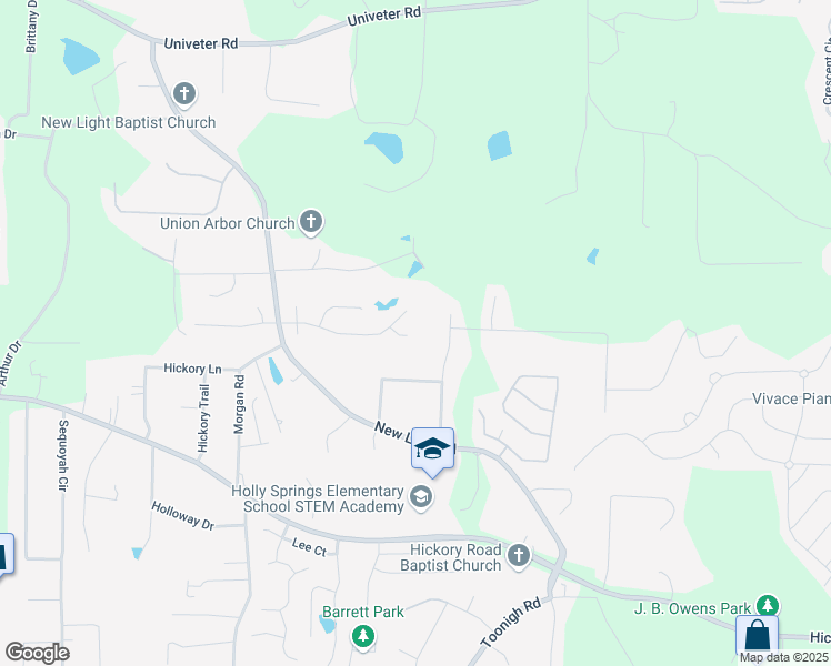 map of restaurants, bars, coffee shops, grocery stores, and more near 307 Glenvale Place in Canton