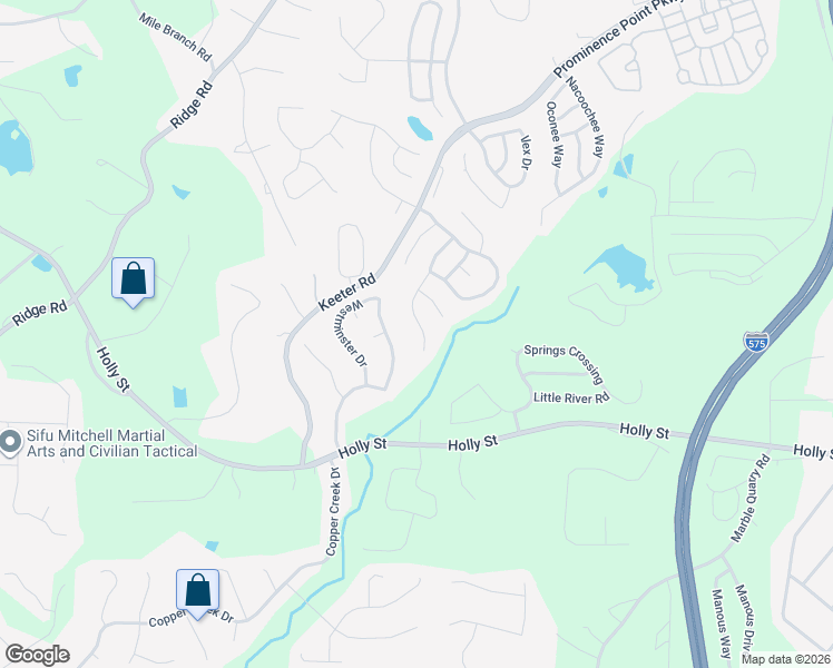 map of restaurants, bars, coffee shops, grocery stores, and more near 346 Meadows Lane in Canton