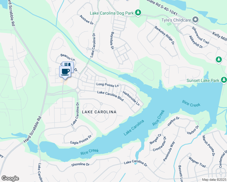 map of restaurants, bars, coffee shops, grocery stores, and more near 220 Eascott Place in Columbia
