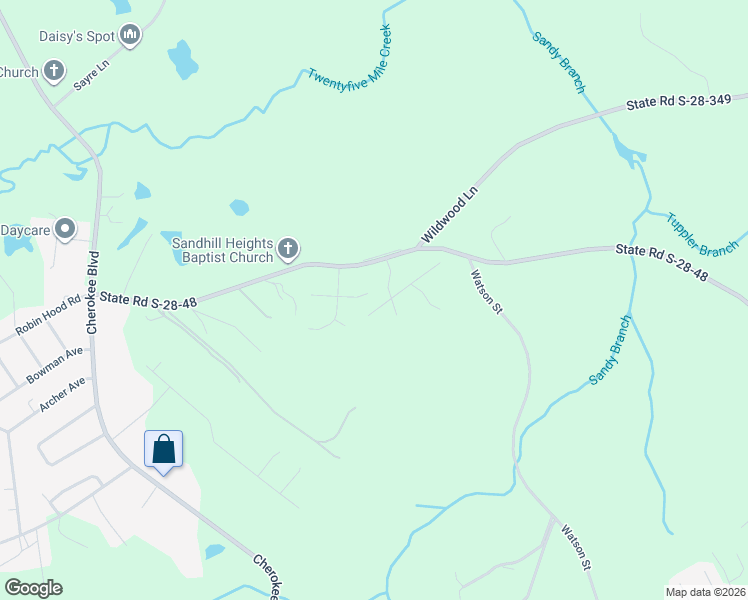 map of restaurants, bars, coffee shops, grocery stores, and more near 13 Lucerne Drive in Elgin
