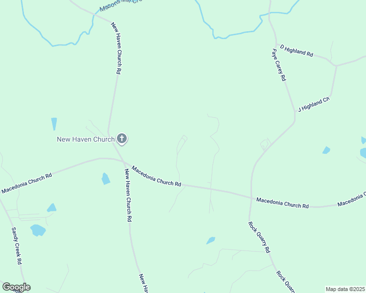 map of restaurants, bars, coffee shops, grocery stores, and more near 190 Spring Branch Road in Danielsville