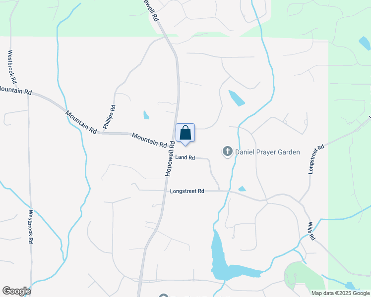 map of restaurants, bars, coffee shops, grocery stores, and more near 3020 Land Road in Milton