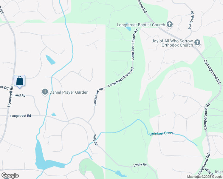 map of restaurants, bars, coffee shops, grocery stores, and more near Mallory Manor Court in Alpharetta