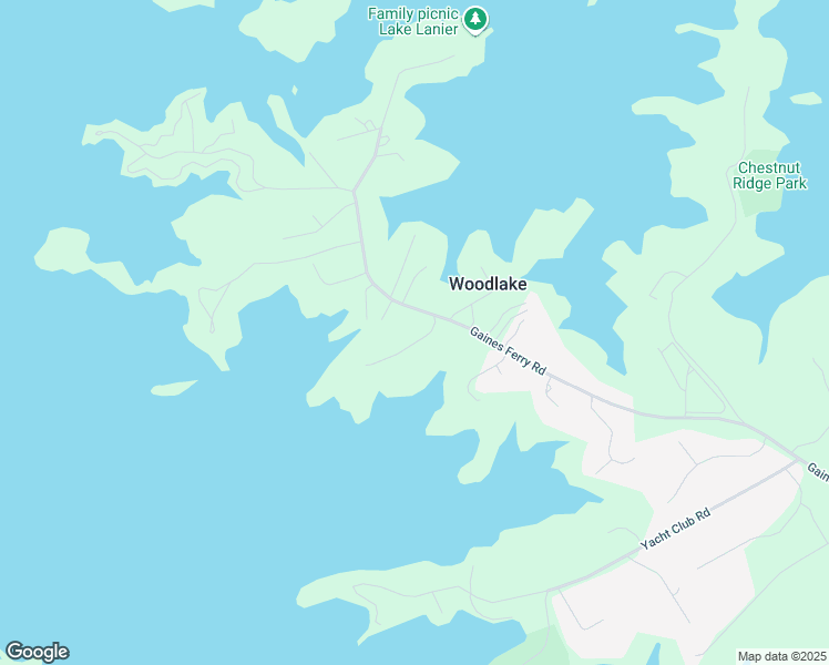 map of restaurants, bars, coffee shops, grocery stores, and more near 6620 Sweetwater Point in Flowery Branch