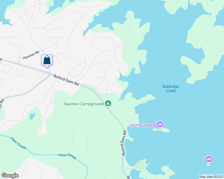map of restaurants, bars, coffee shops, grocery stores, and more near 3206 Rockport Court in Cumming