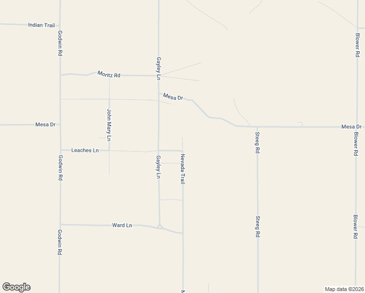 map of restaurants, bars, coffee shops, grocery stores, and more near 4189 Nevada Trail in Twentynine Palms