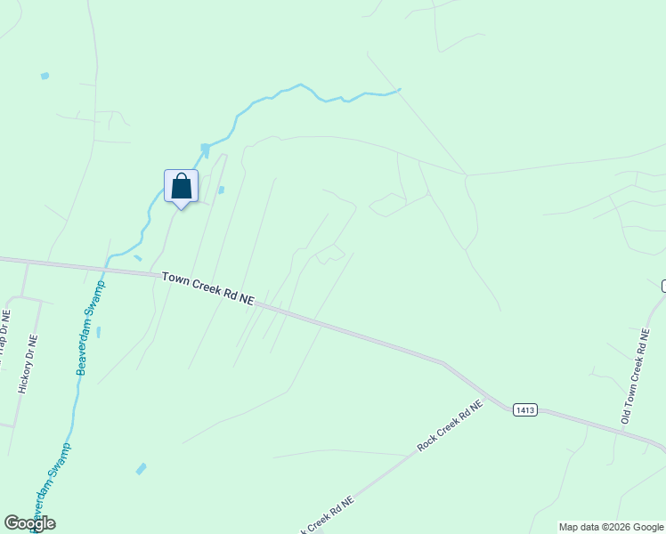 map of restaurants, bars, coffee shops, grocery stores, and more near 1016 Forest Way Northeast in Leland