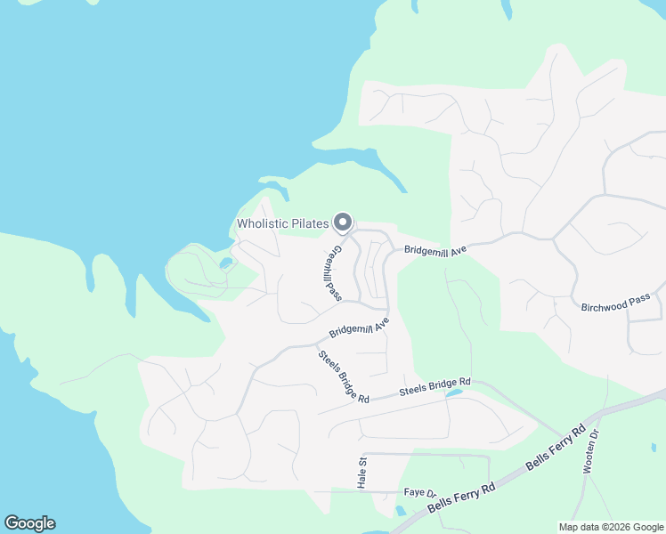 map of restaurants, bars, coffee shops, grocery stores, and more near 2047 Greenhill Pass in Canton