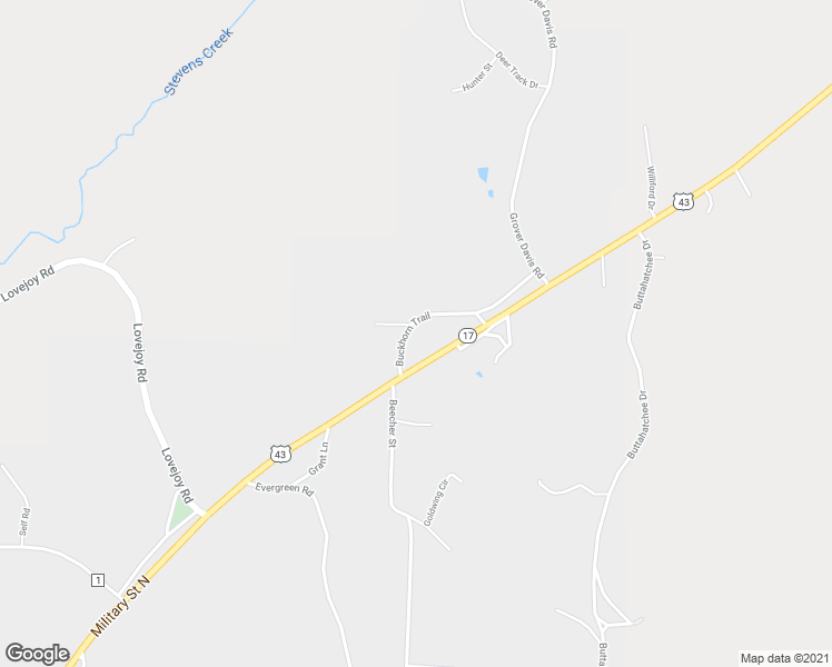 map of restaurants, bars, coffee shops, grocery stores, and more near 202 Buckhorn Trail in Hamilton