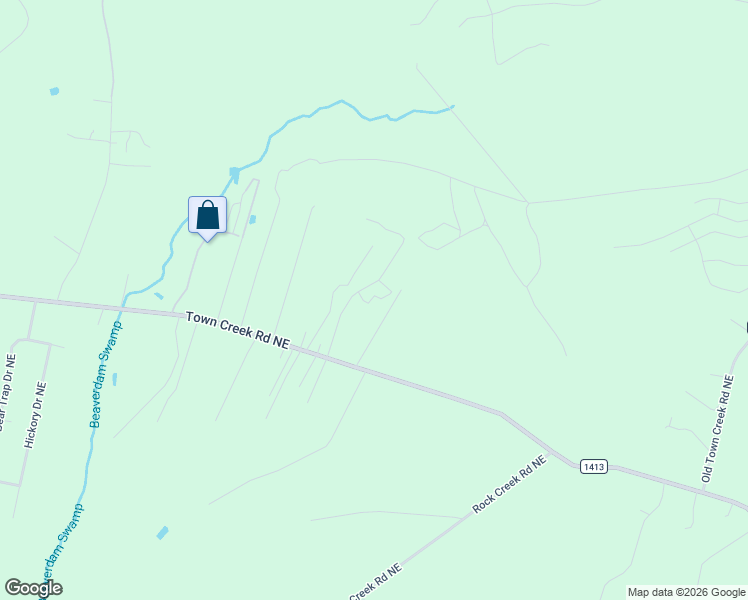 map of restaurants, bars, coffee shops, grocery stores, and more near 1016 Forest Way Northeast in Leland