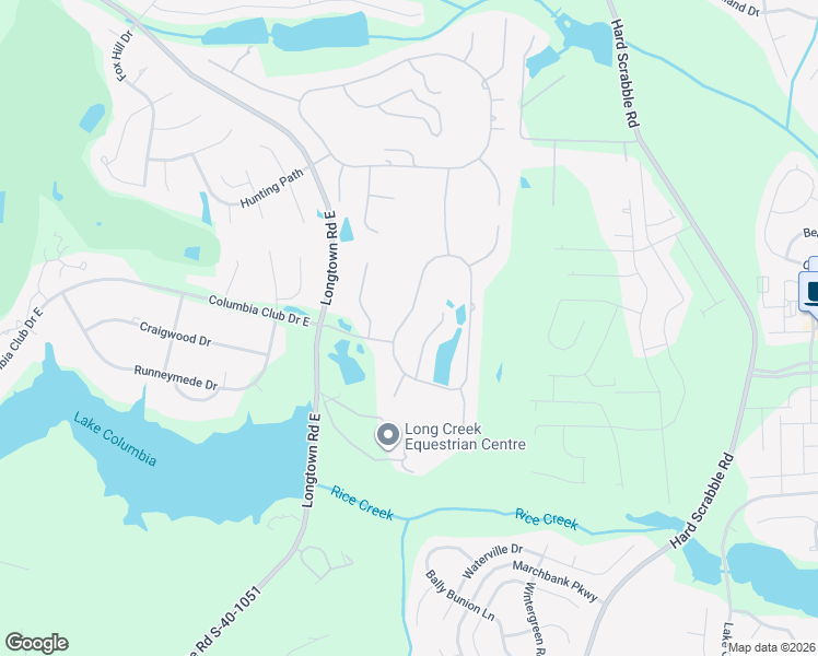 map of restaurants, bars, coffee shops, grocery stores, and more near 427 Old Course Loop in Blythewood