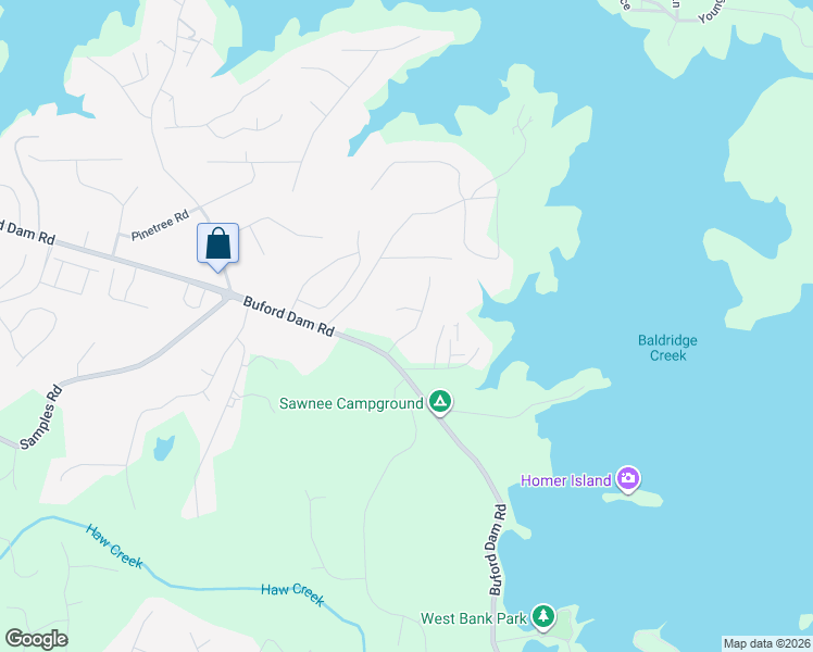 map of restaurants, bars, coffee shops, grocery stores, and more near 2915 Heatherstone Drive in Cumming