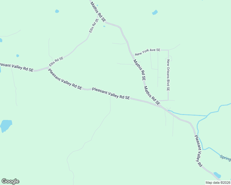 map of restaurants, bars, coffee shops, grocery stores, and more near 1561 Pleasant Valley Road Southeast in Silver Creek