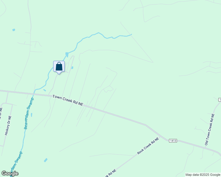 map of restaurants, bars, coffee shops, grocery stores, and more near 1014 Forest Way Northeast in Leland