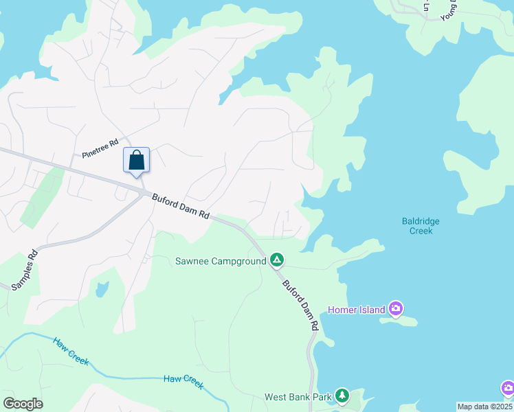 map of restaurants, bars, coffee shops, grocery stores, and more near 3015 Larkspur Court in Cumming