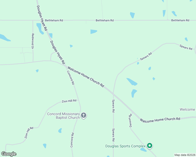 map of restaurants, bars, coffee shops, grocery stores, and more near 1777 Welcome Home Church Road in Horton