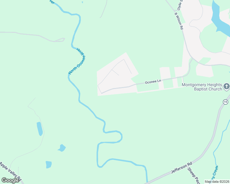 map of restaurants, bars, coffee shops, grocery stores, and more near 732 Oconee Lane in Commerce