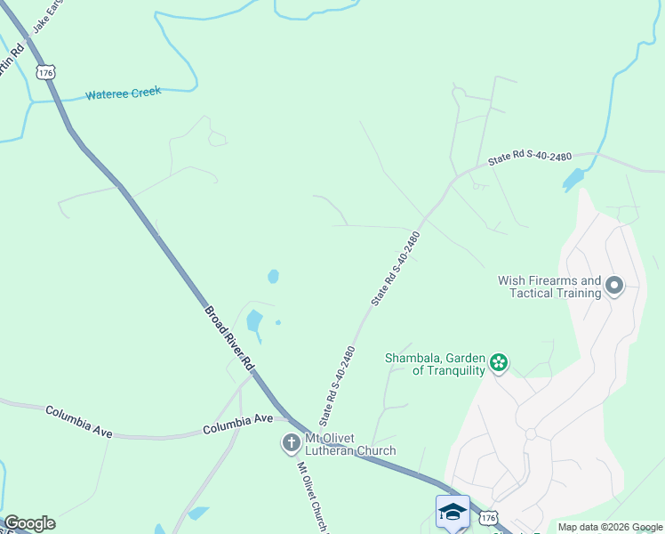 map of restaurants, bars, coffee shops, grocery stores, and more near 1149 State Road S-40-2480 in Chapin