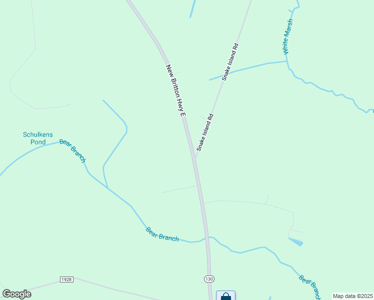 map of restaurants, bars, coffee shops, grocery stores, and more near 11410 New Britton Highway East in Whiteville