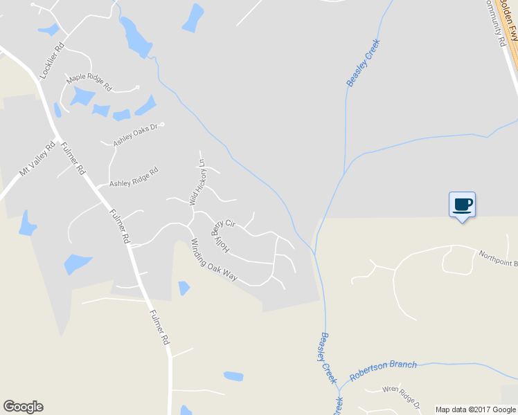 map of restaurants, bars, coffee shops, grocery stores, and more near 66 Silver Maple Court in Blythewood